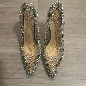 AZALEA WANG ADD A LITTLE SPICE STILETTO PUMP IN GREEN